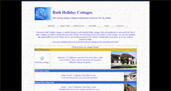 Desktop Screenshot of bath-holiday-cottages.co.uk
